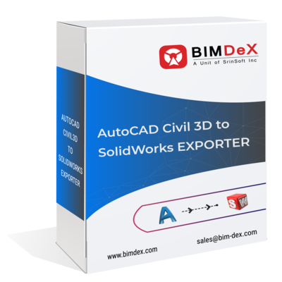 AutoCAD Civil3D to SolidWorks Exporter