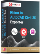 Rhino to AutoCAD Civil 3D Exporter